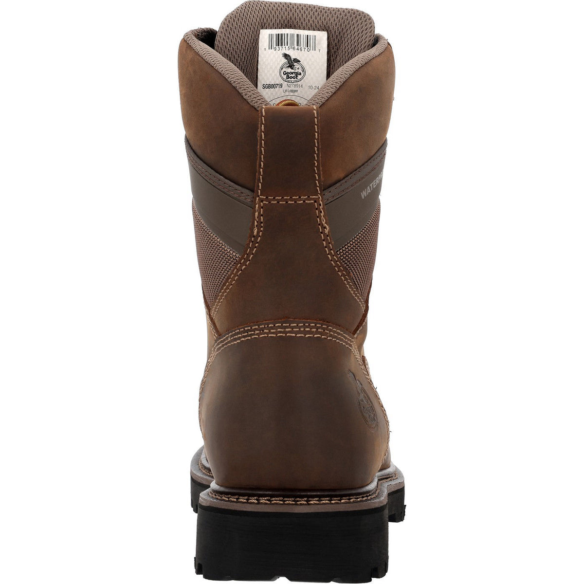 Georgia Boot Core 37 9" Low Heel Waterproof Logger Work Boot
