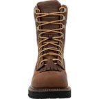 Georgia Boot Core 37 9" Low Heel Waterproof Composite Toe Logger Work Boot