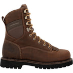 Georgia Boot Core 37 9" Low Heel Waterproof Composite Toe Logger Work Boot