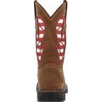 Georgia Boot Carbo-Tec FLX 11" Patriotic Pull-On Work Boot