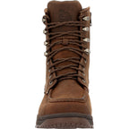 Georgia Boot Athens SuperLyte 8" Waterproof Side-Zip Moc Toe Work Boot