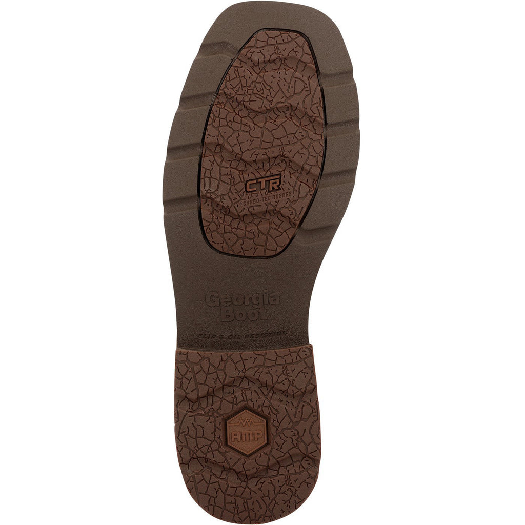Georgia Boot Core 37 11" Western Pull-On Work Boot