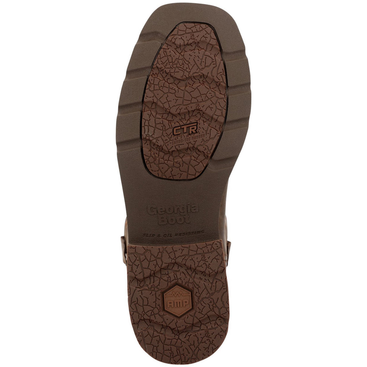 Georgia Boot Core 37 11" Steel Toe Western Pull-On Work Boot
