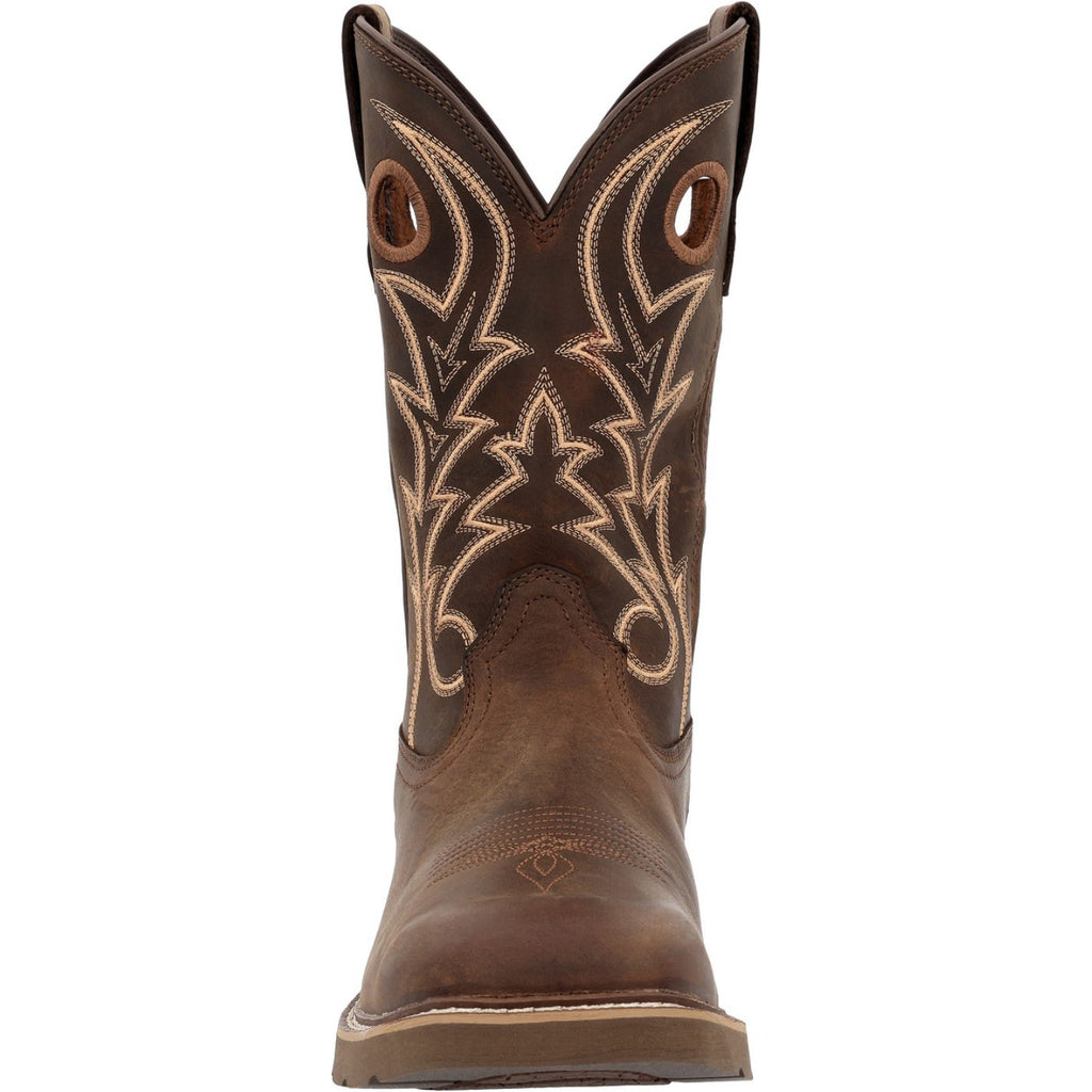 Georgia Boot Core 37 11" Steel Toe Western Pull-On Work Boot