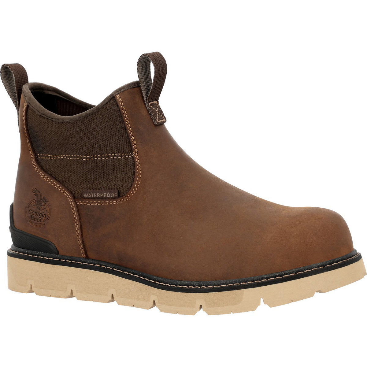 Georgia Boot Carbon Flex Wedge Chelsea Work Boot