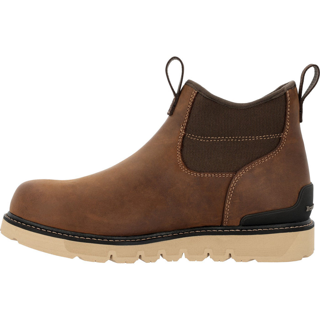 Georgia Boot Carbon Flex Wedge Chelsea Carbon Toe Work Boot