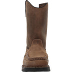 Georgia Boot Athens 360 11" Pull-On Waterproof Moc-Toe Nano Composite Toe Work Boot