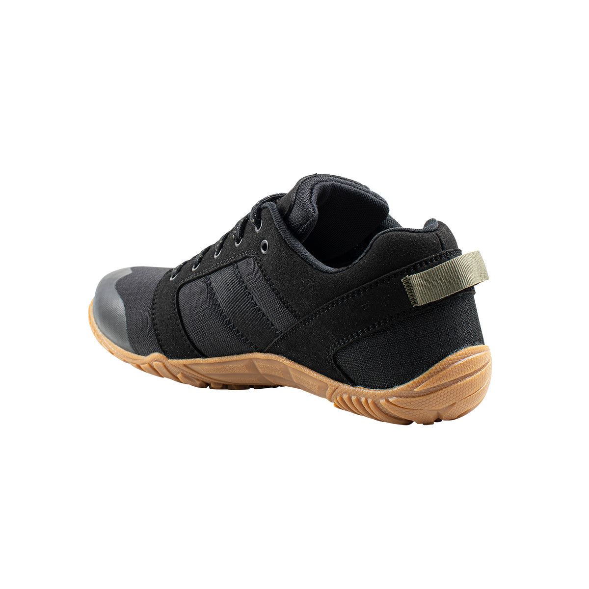 Belleville, Men's, Low-cut, MINI-MiL®, MM002, Barefoot Activity Shoe, Black with Gum Outsole, 3, Regular, MM002 030R