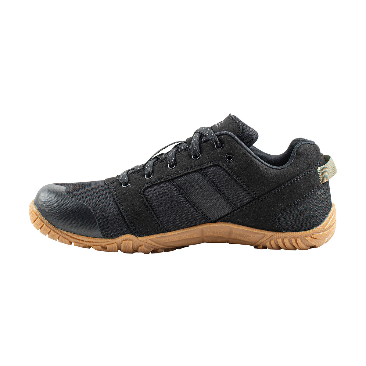 Belleville, Men's, Low-cut, MINI-MiL®, MM002, Barefoot Activity Shoe, Black with Gum Outsole, 3, Regular, MM002 030R