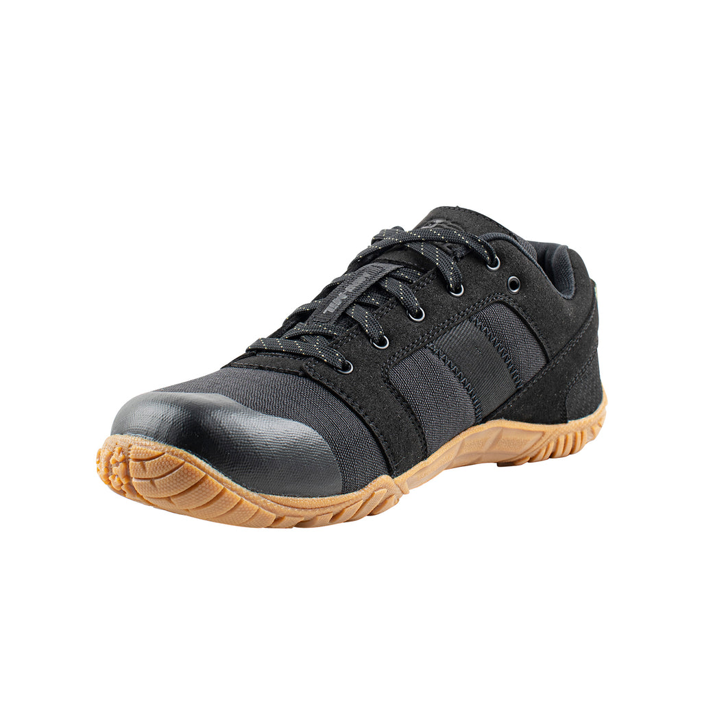 Belleville, Men's, Low-cut, MINI-MiL®, MM002, Barefoot Activity Shoe, Black with Gum Outsole, 3, Regular, MM002 030R