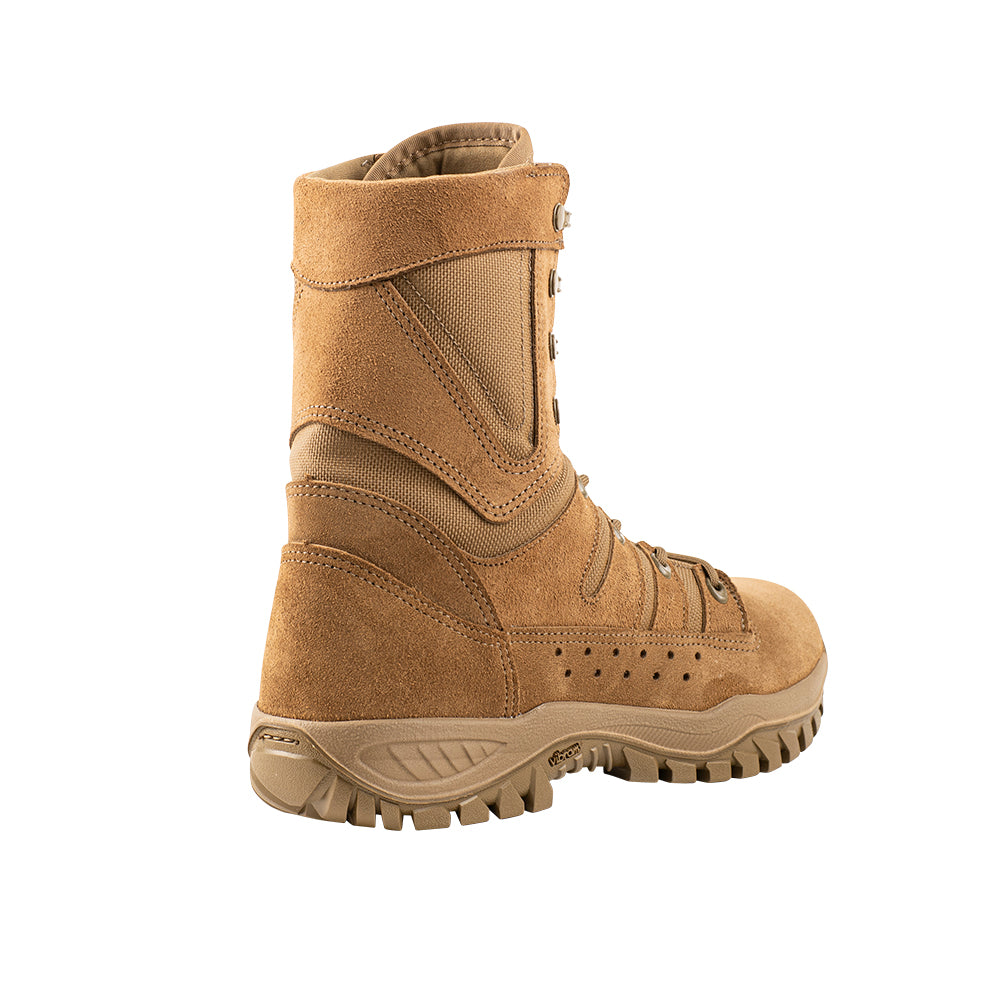 Belleville, Men's, 8", FLYWEIGHT, MXG, Hot Weather Tactical Steel Safety Toe Boot, Coyote, 040R, Regular, MXG 040R