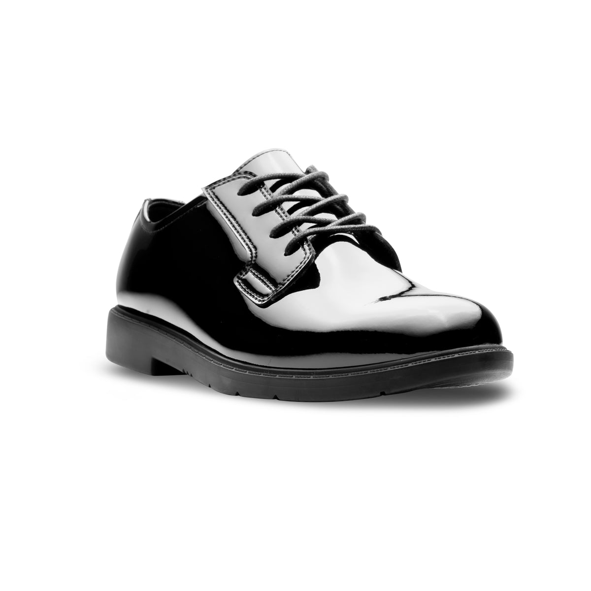 Belleville, Men's, Quarter Cut, BV202, Uniform Dress Oxford, Black, 6, Regular, BV202 060R