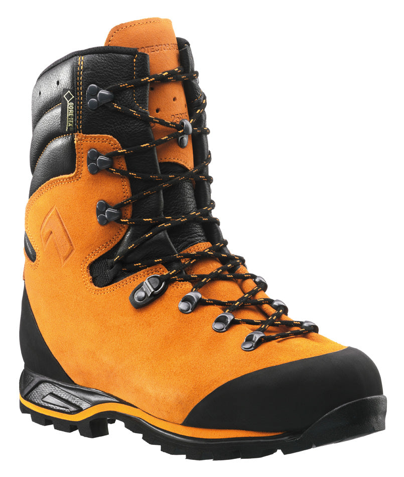 HAIX MEN'S PROTECTOR PRIME ORANGE WP ST LOGGER BOOTS 603102