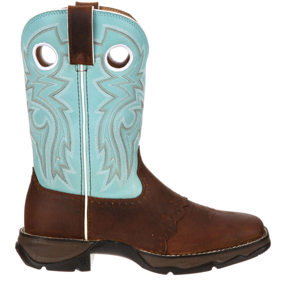 Lady Rebel™ by Durango® Women's Powder n' Lace Saddle Western Boot