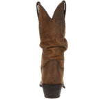 Durango® Women's Distressed Tan Slouch Western Boot