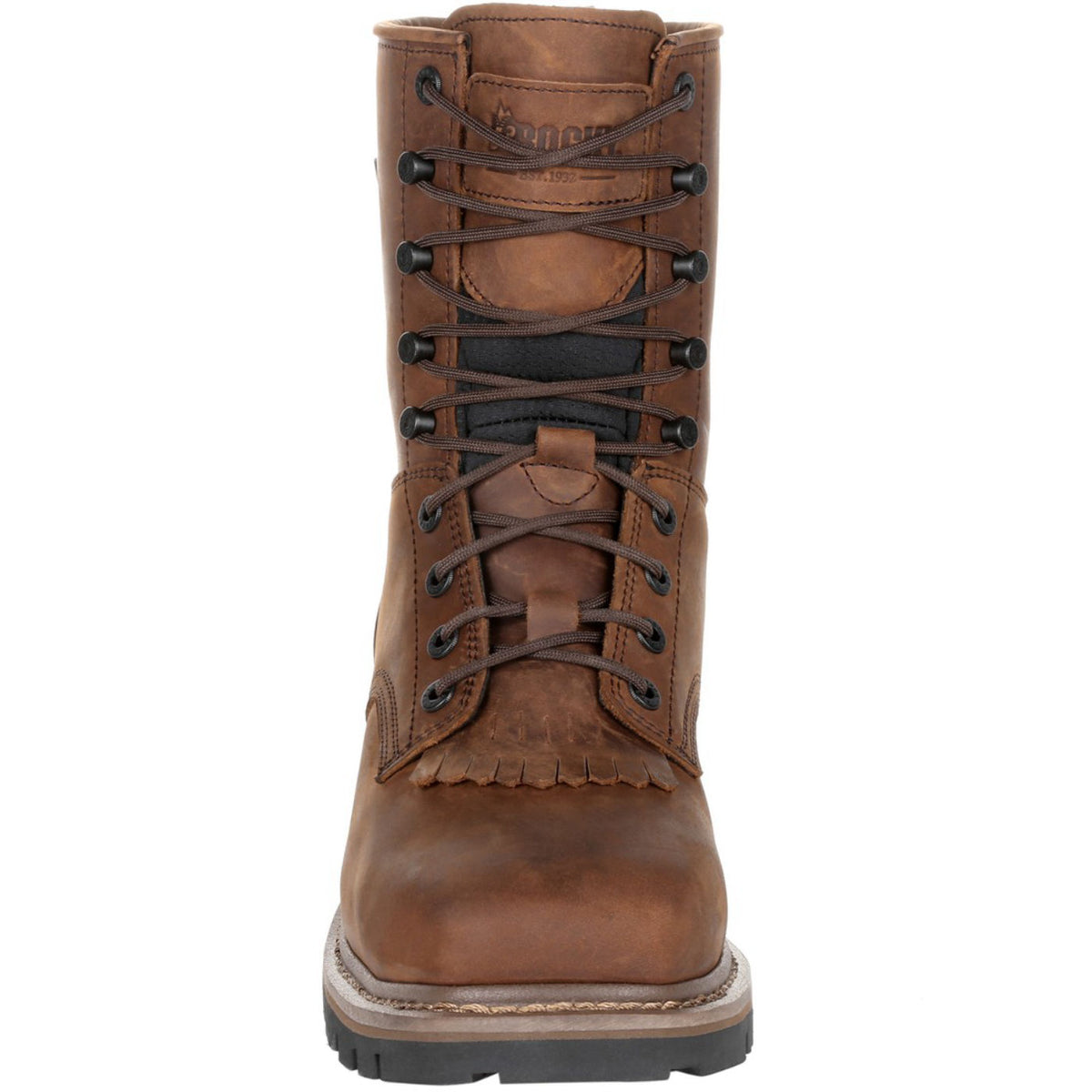 Rocky Square Toe Logger Waterproof Work Boot