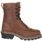 Rocky Square Toe Logger Waterproof Work Boot