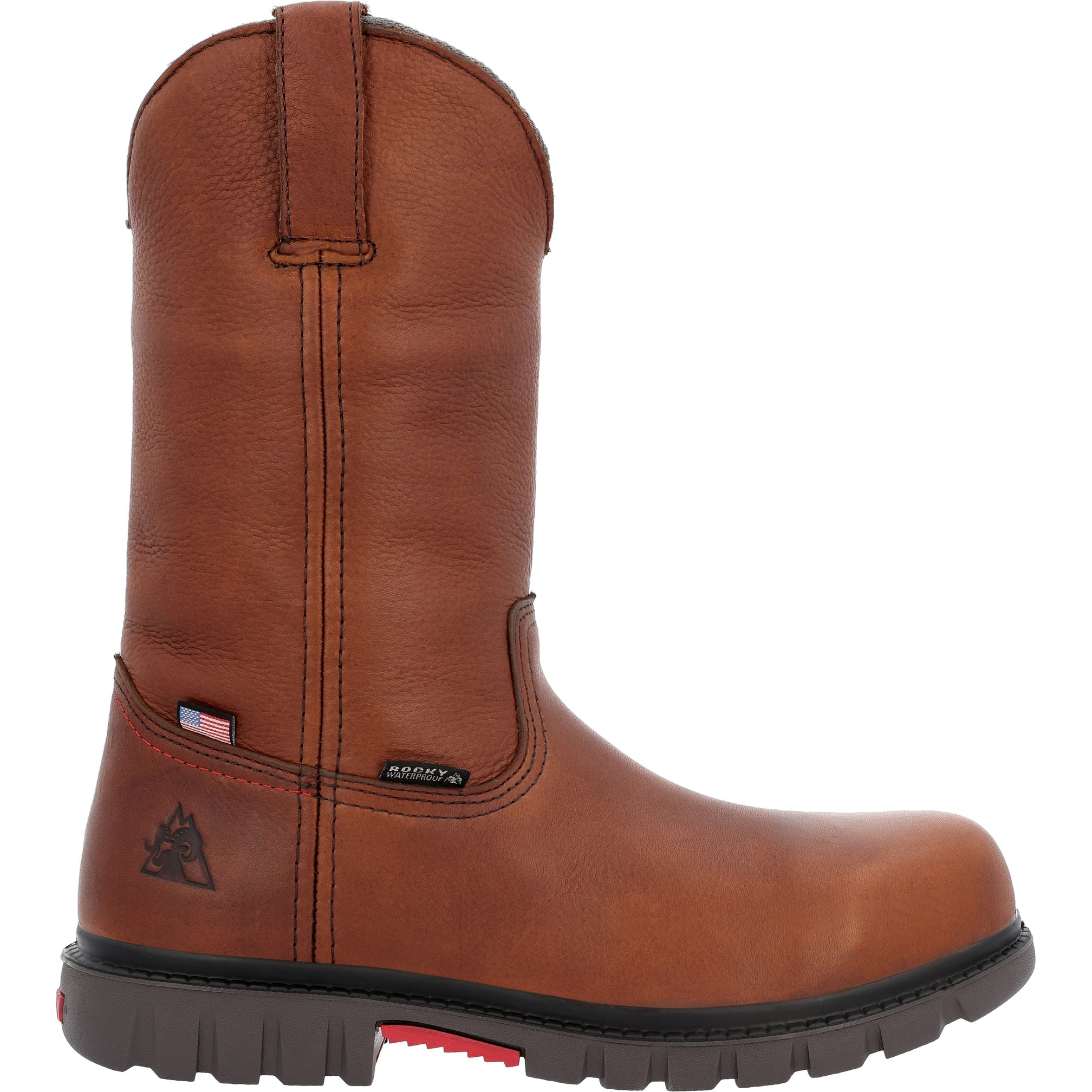 Rocky Worksmart Waterproof Composite Toe Pull-On Work Boots RKK0402 Sale