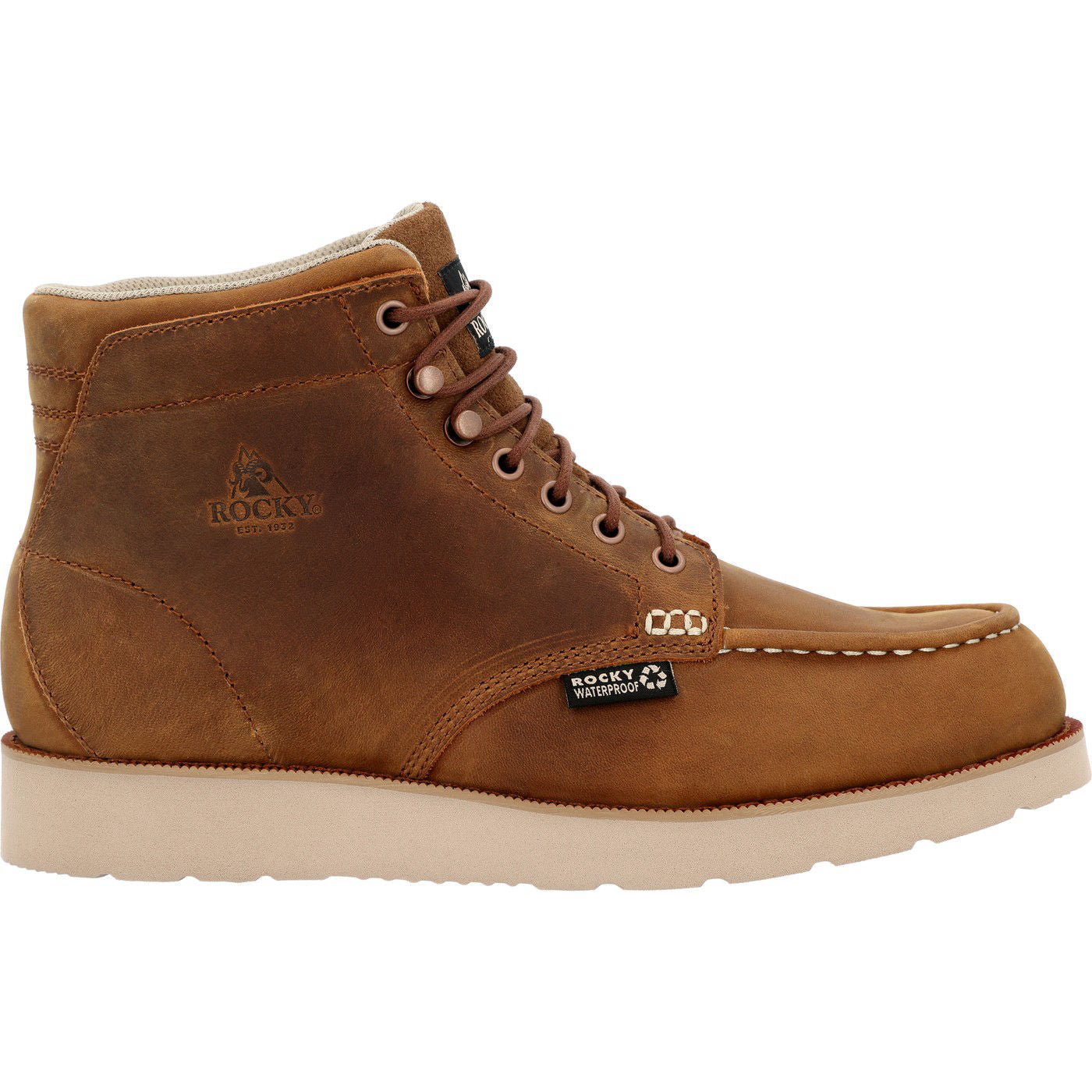 Rocky MonoCrepe Wedge 6” Composite Toe Work Boot