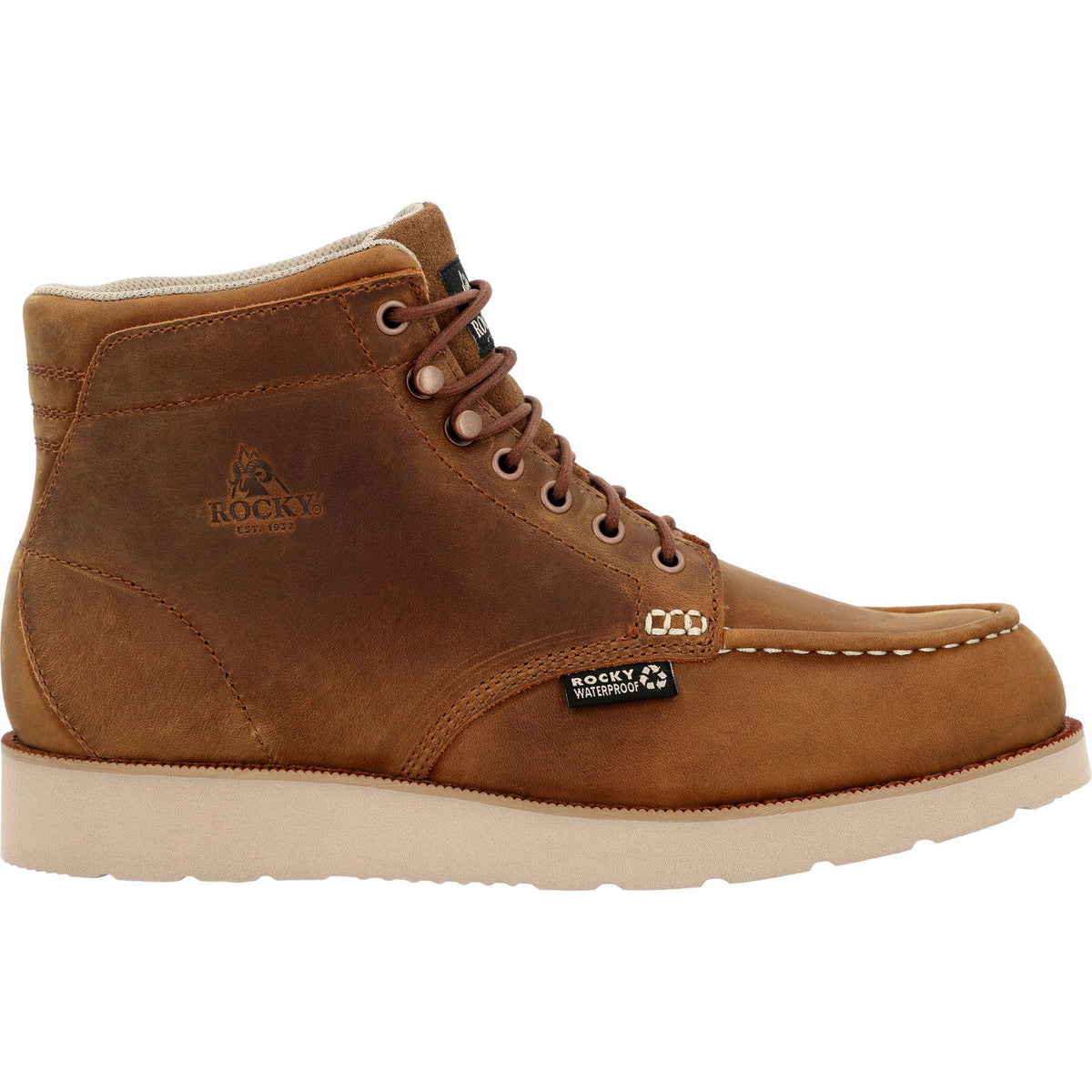 Rocky MonoCrepe Wedge 6” Composite Toe Work Boot