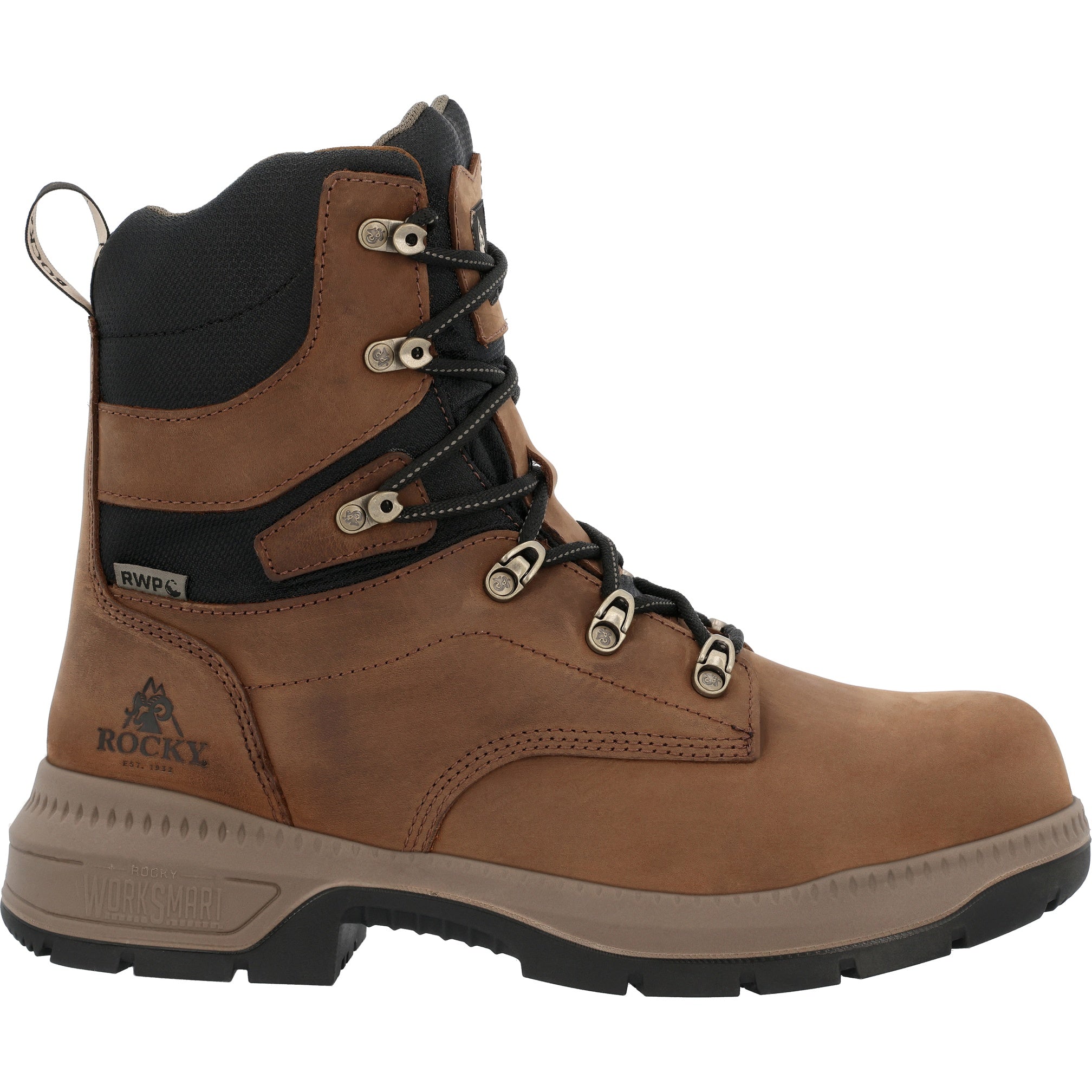 Rocky Worksmart 8" COMP Toe Internal Met Guard Work Boots RKK0482