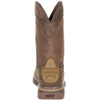 Rocky Square Toe Internal Met Guard Western Boot with TPU Heel Counter