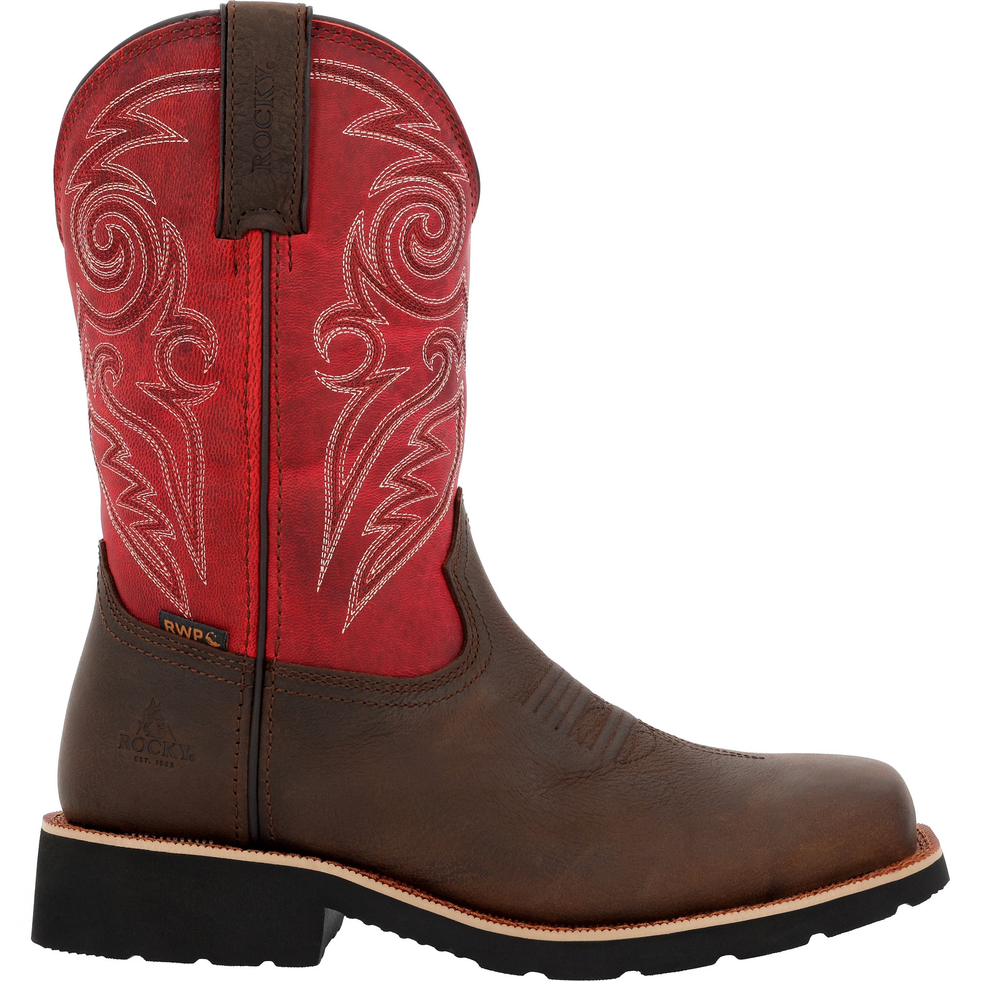 Rocky WOMEN'S Monocrepe 11" Waterproof Western Boots RKW0455