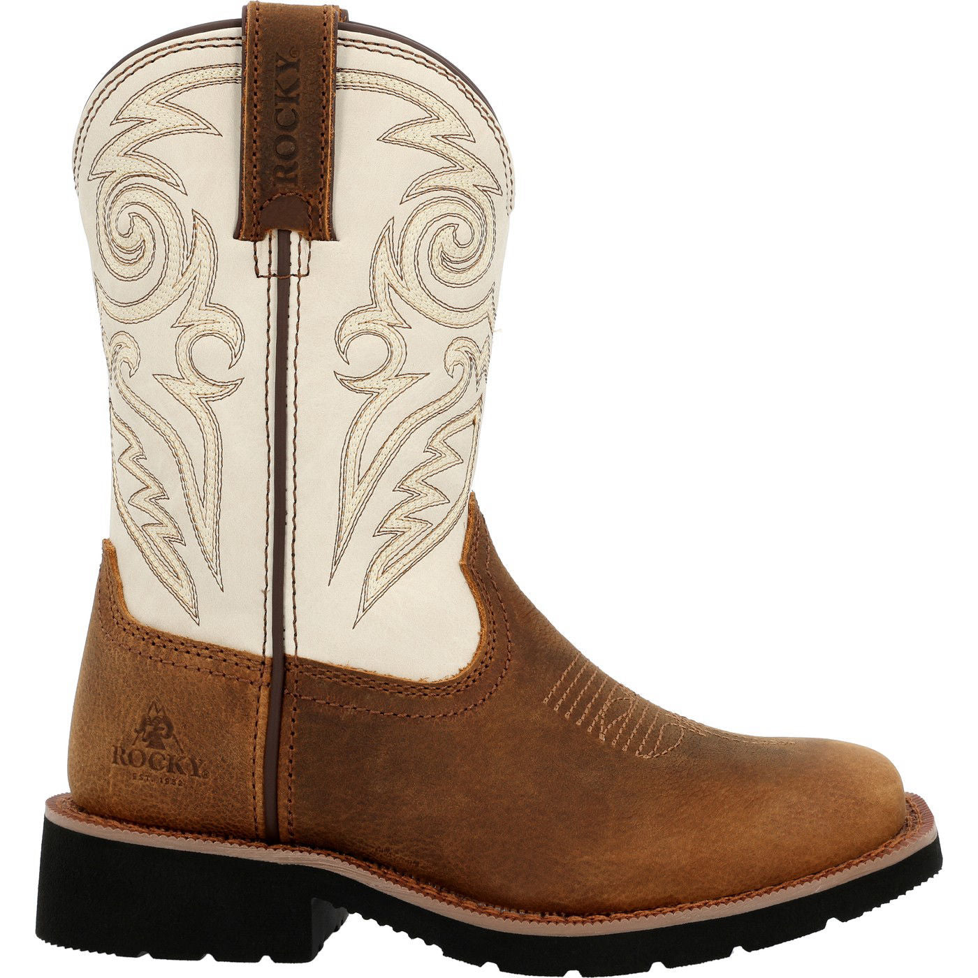 Rocky Big Kid’s MonoCrepe Western Boot