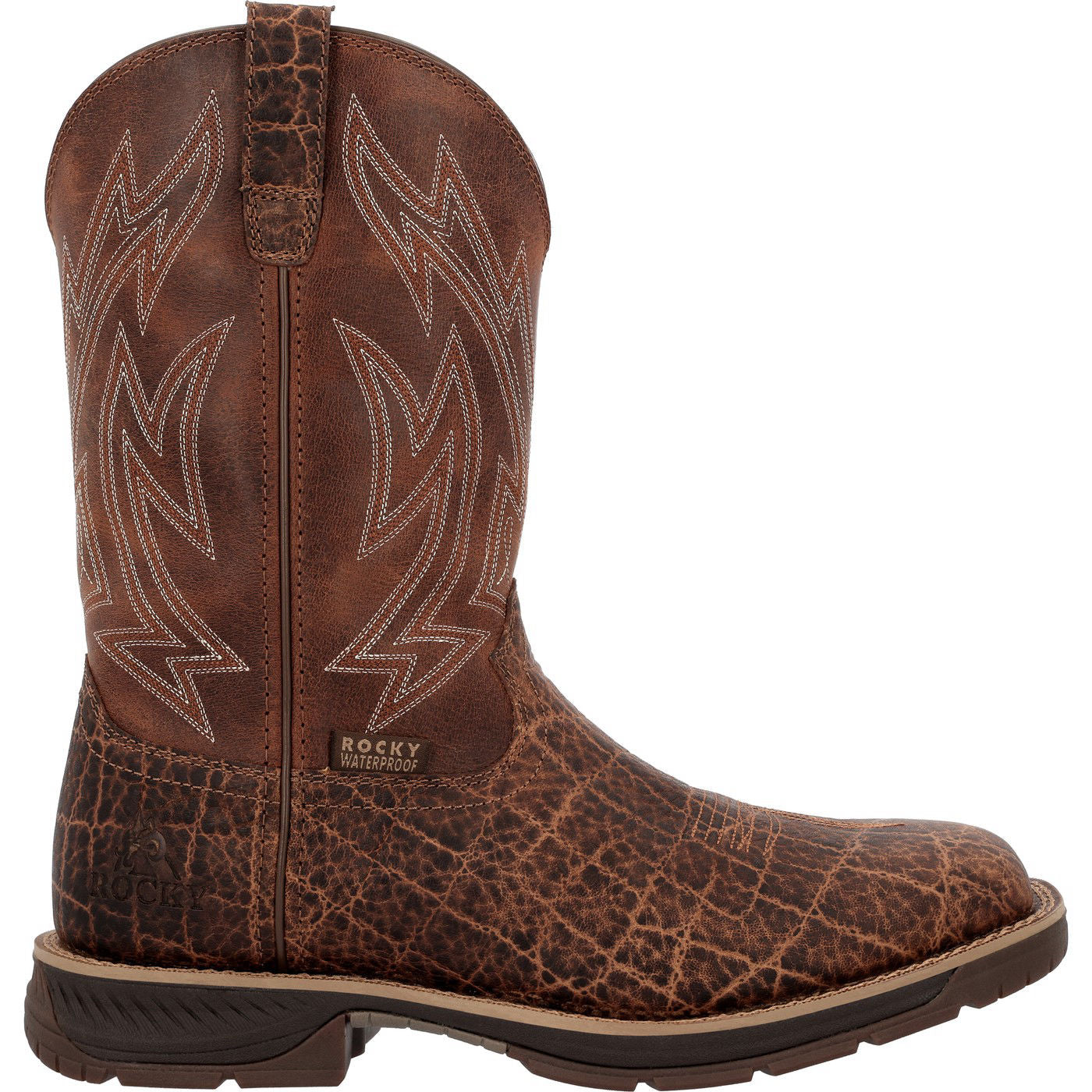 Rocky Ride LTE Carbon Toe Western Boot