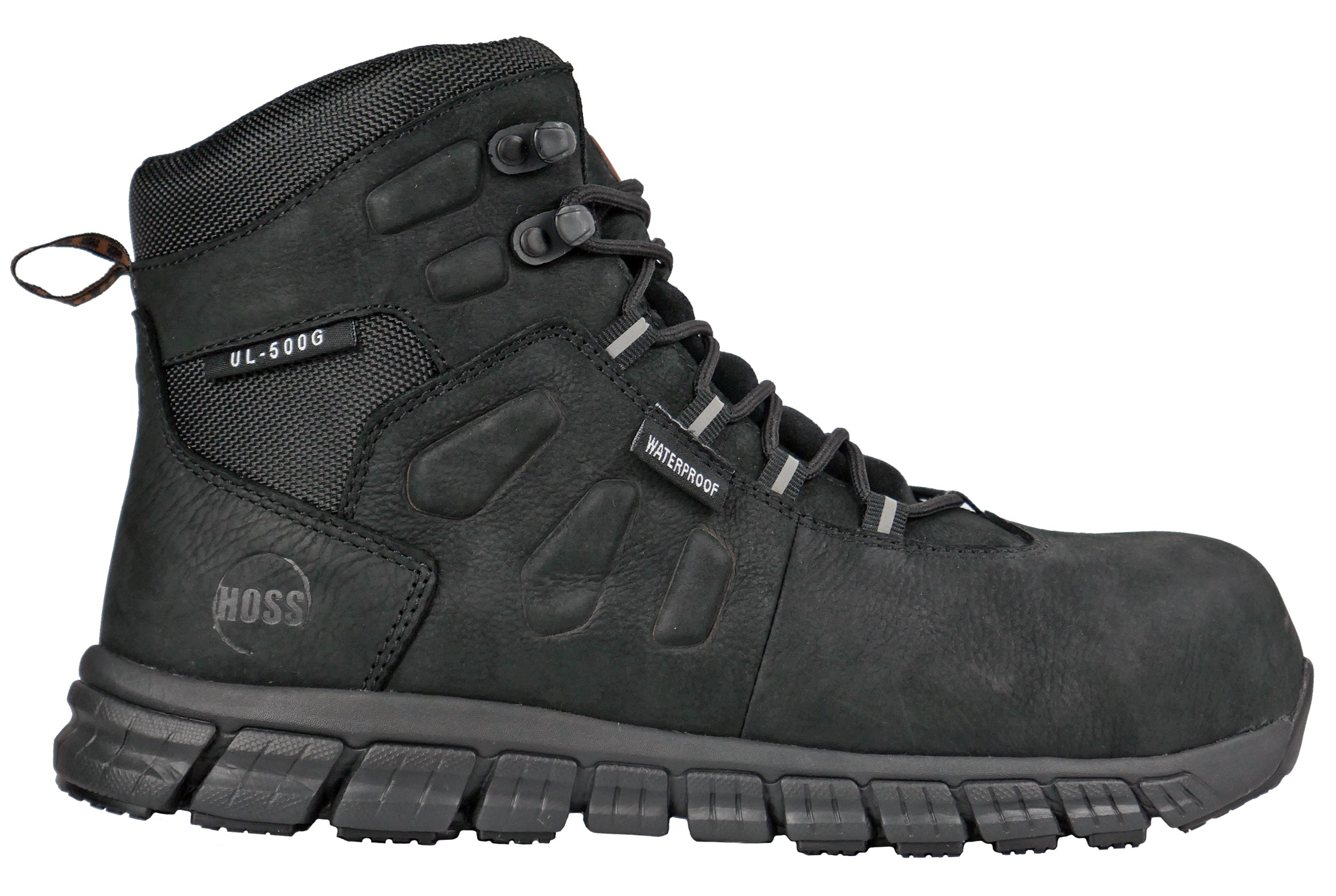 Hoss Tikaboo Ul Black Work Shoes Boots 60177