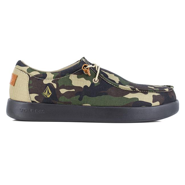 VOLCOM CHILL MEN'S CAMO CASUAL SLIP-ON BOOTS VM30816