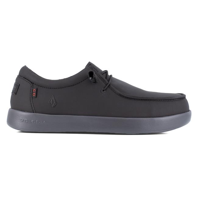 Volcom Chill MEN'S Black Casual Slip-On Work Shoe Boots VM30817