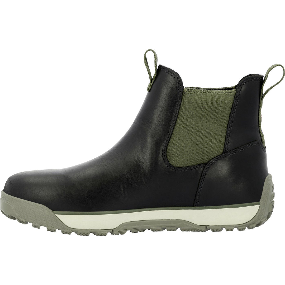 Men's Waterproof Leather Ankle Deck Boot