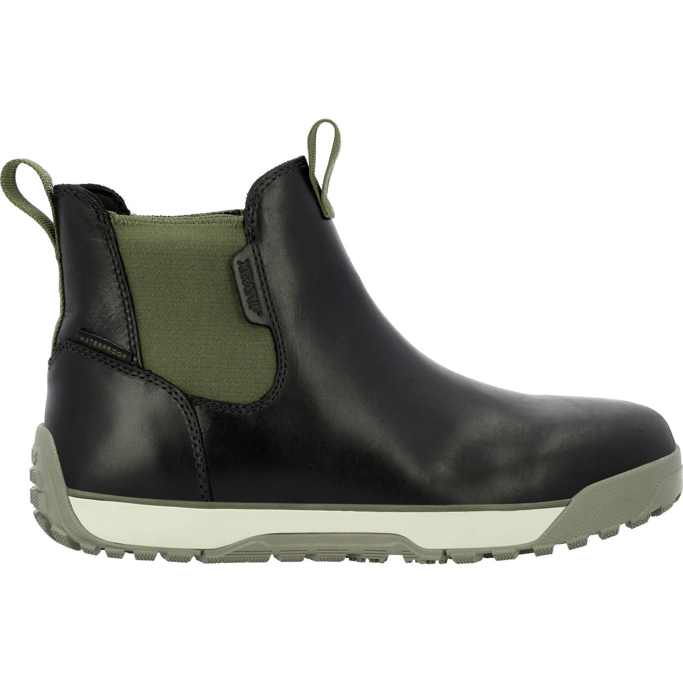 Men's Waterproof Leather Ankle Deck Boot