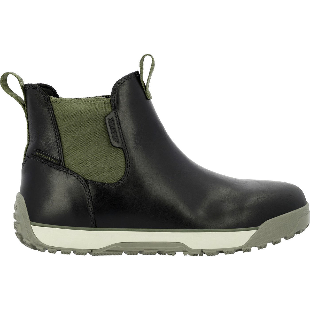 Men's Waterproof Leather Ankle Deck Boot