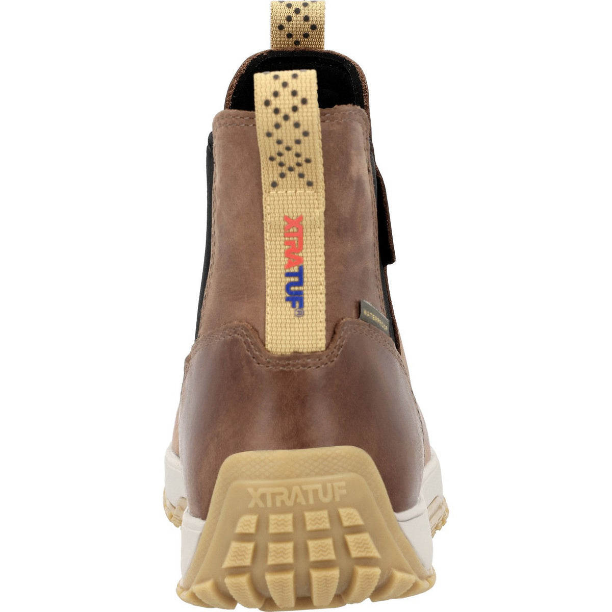 Men's Waterproof Leather Ankle Deck Boot