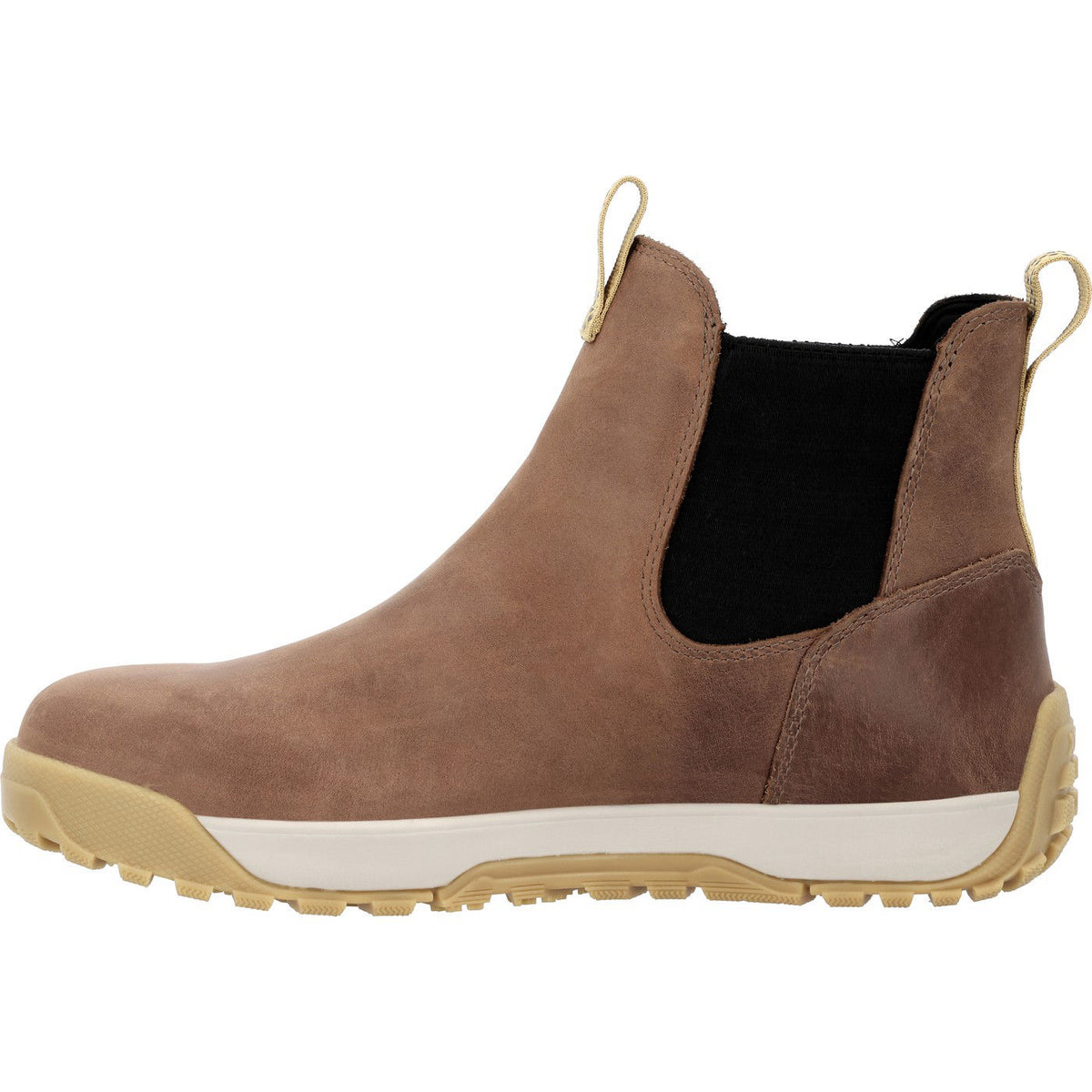 Men's Waterproof Leather Ankle Deck Boot