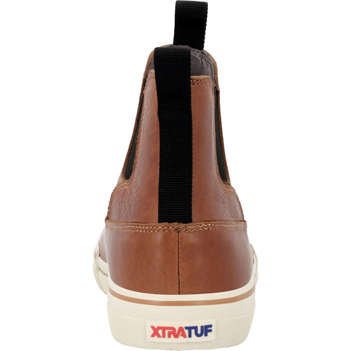 Men's Leather Chelsea Ankle Deck Boot