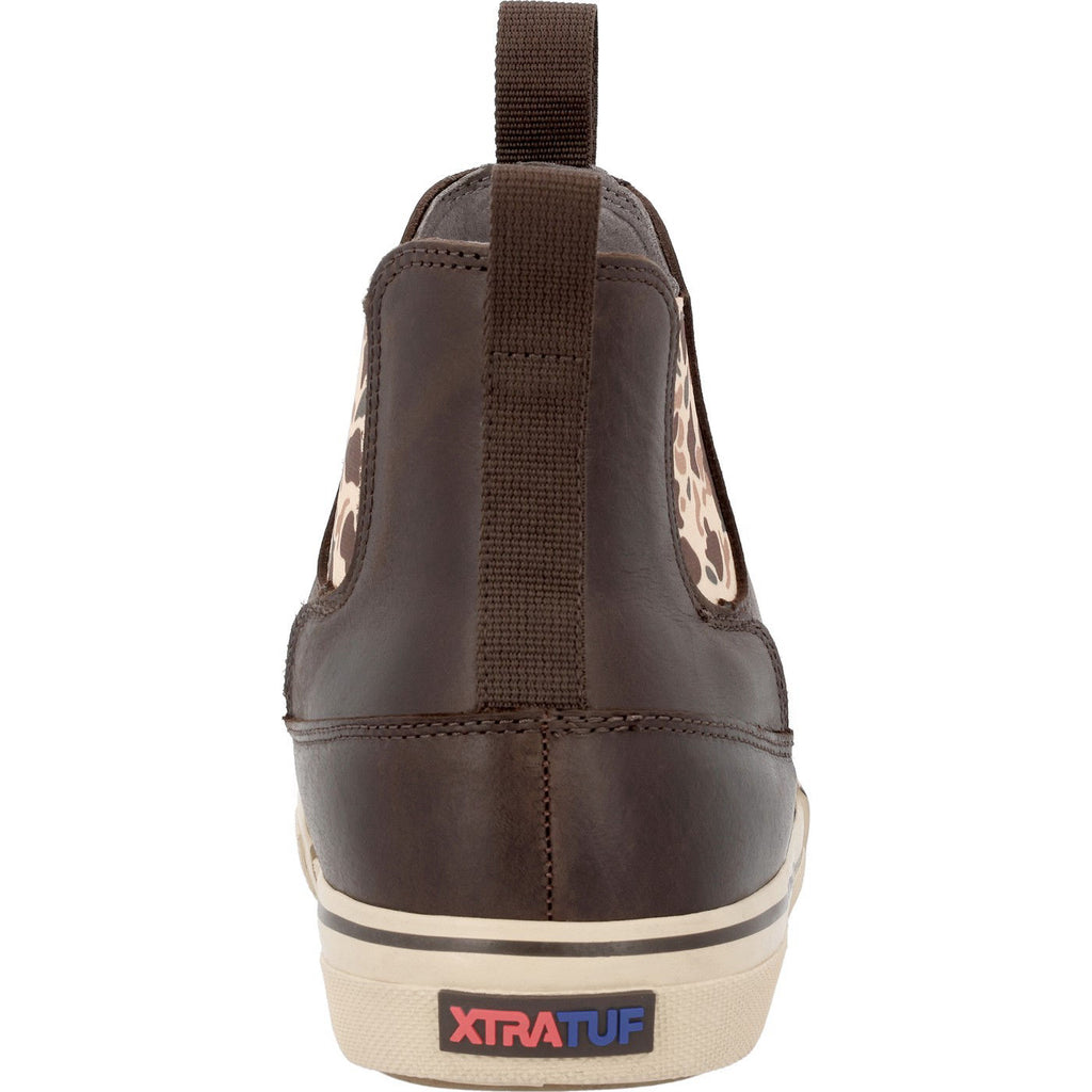 Men's Leather Chelsea Ankle Deck Boot