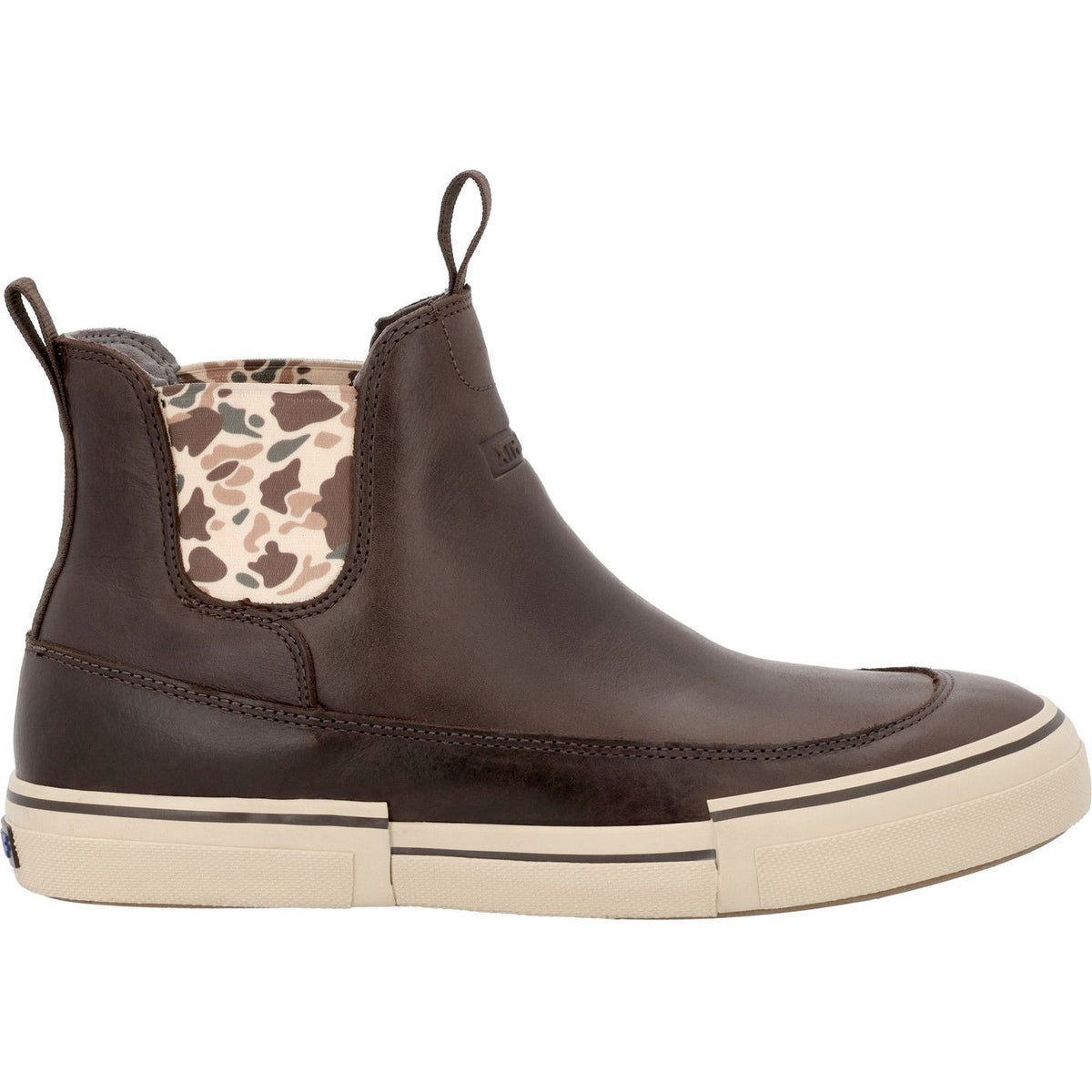 Men's Leather Chelsea Ankle Deck Boot