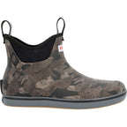 Women's Black Camo Ankle Deck Boot