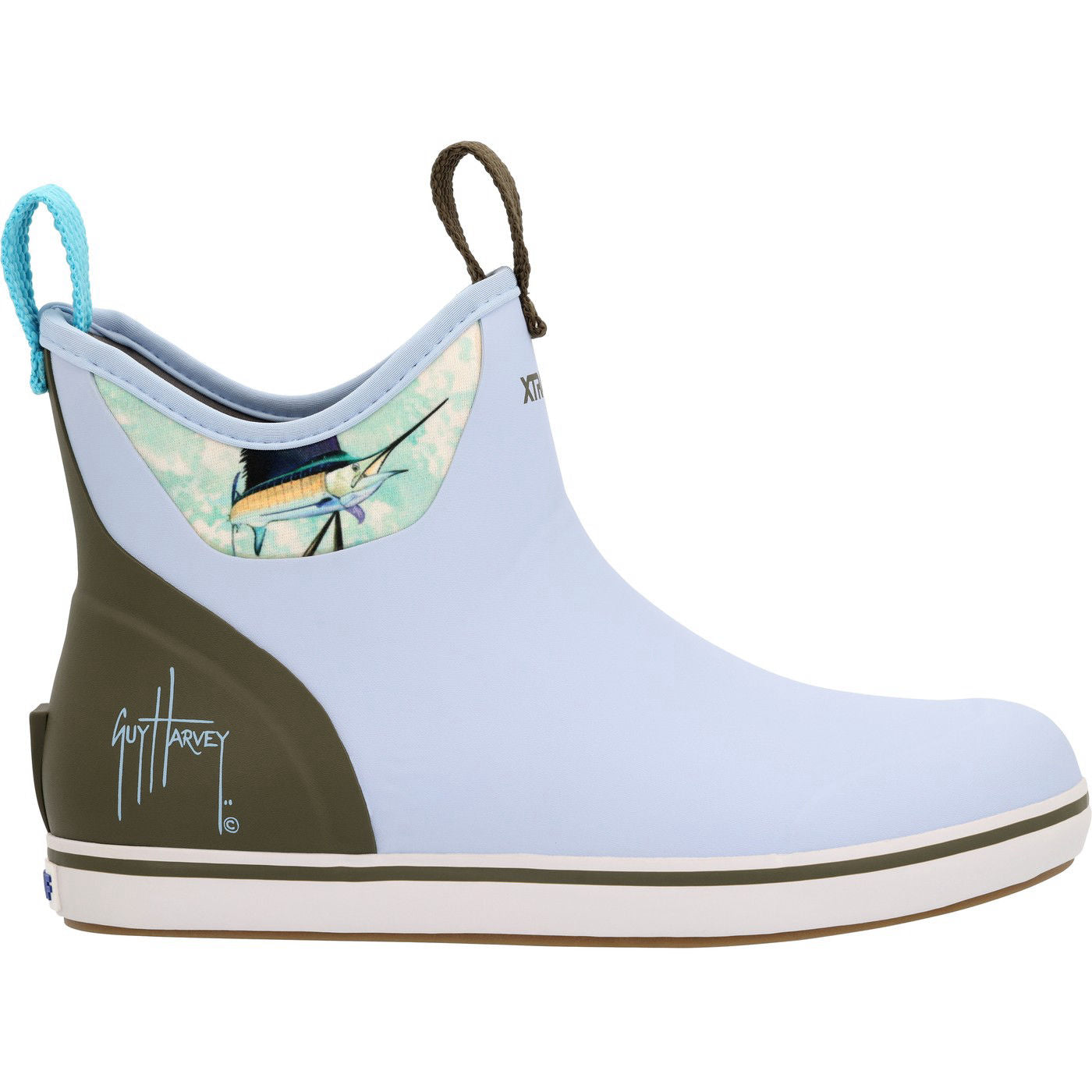 Women's Ankle Deck Boot Guy Harvey