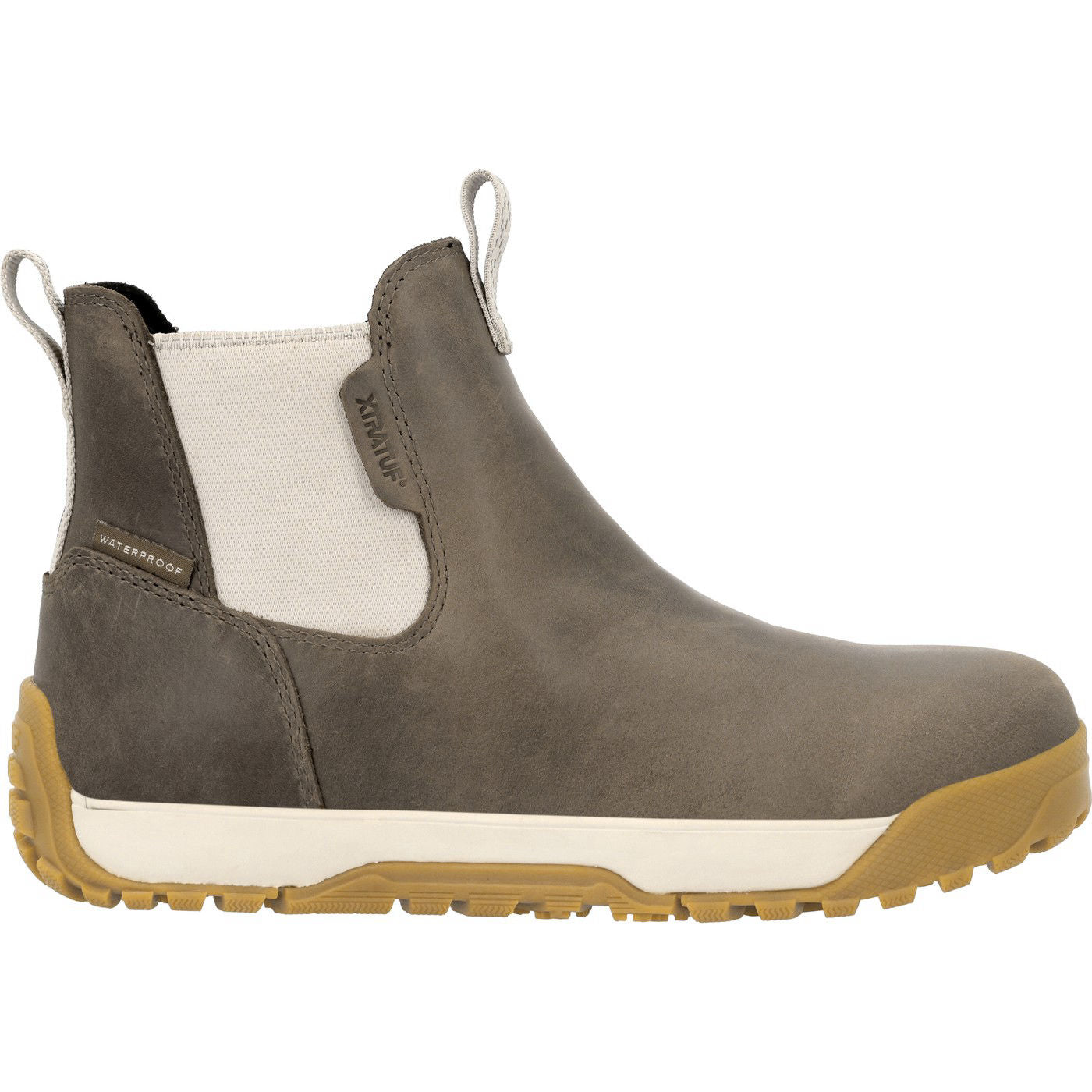 Women's Waterproof Leather Ankle Deck Boot