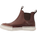 Women's Leather Chelsea Ankle Deck Boot