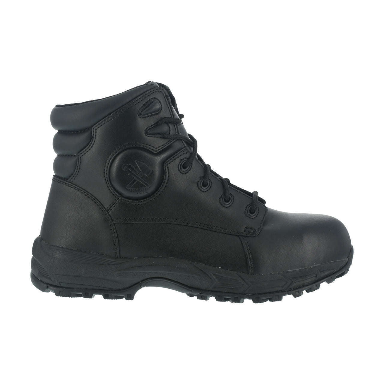 Iron Age Ground Finish Black 6" Sport Steel Toe Boots IA5150