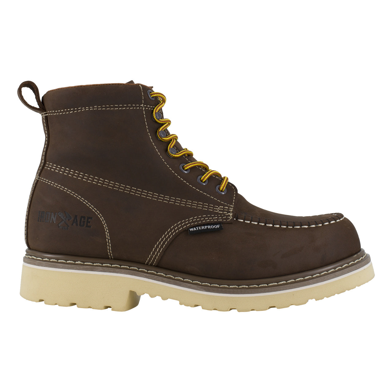 Iron Age Solidifier Brown 6" Work Soft Toe Boots IA5064