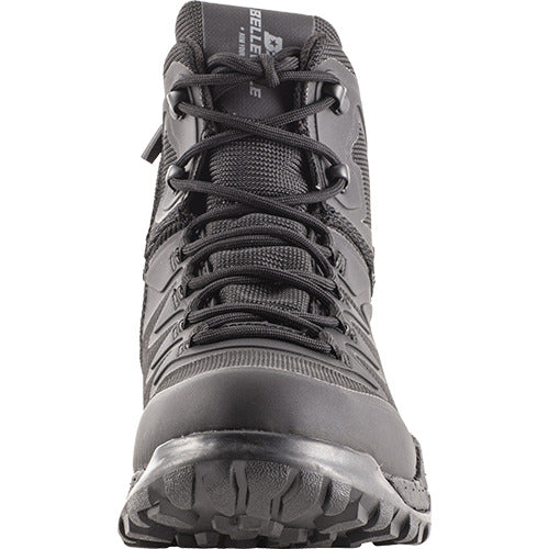 Belleville, Men's, 6", AMRAP®, BV970ZWPT, Vapor Side-Zip Boot, Black, 4, Regular BV970ZWPT 040R