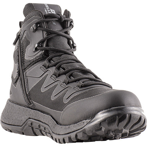 Belleville, Men's, 6", AMRAP®, BV970ZWPT, Vapor Side-Zip Boot, Black, 4, Regular BV970ZWPT 040R