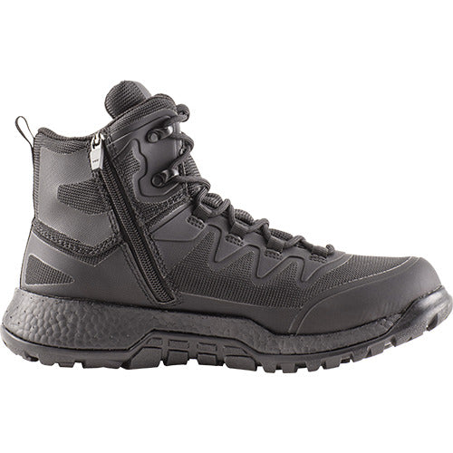 Belleville, Men's, 6", AMRAP®, BV970ZWPT, Vapor Side-Zip Boot, Black, 4, Regular BV970ZWPT 040R