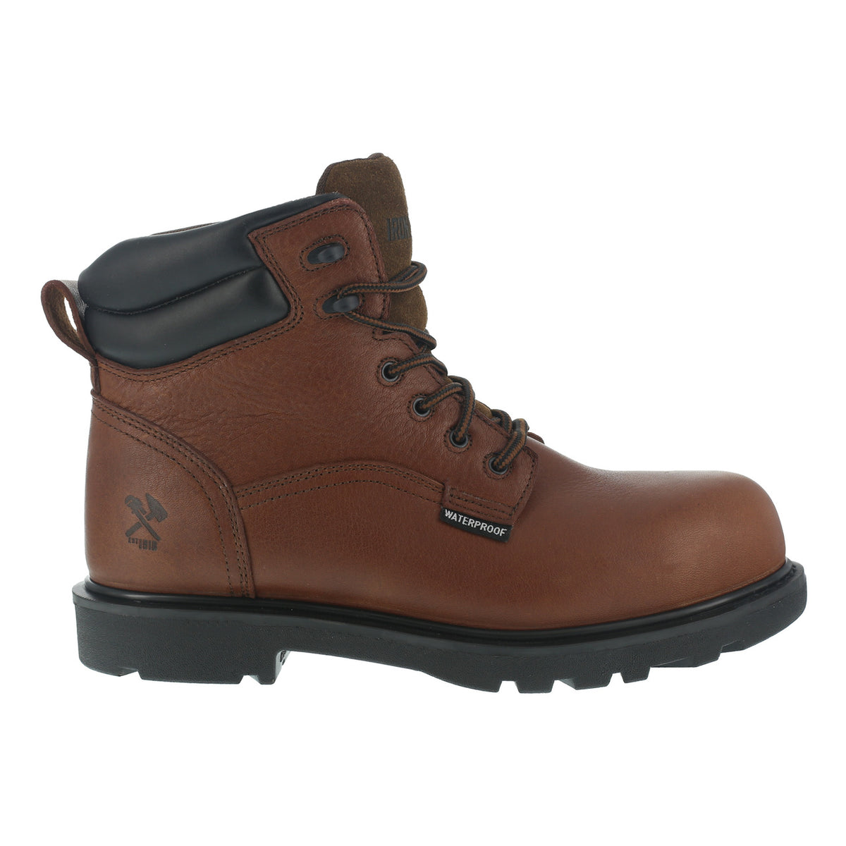 IRON AGE HAULER  BROWN 6" WORK BOOT COMP TOE BOOTS IA0160
